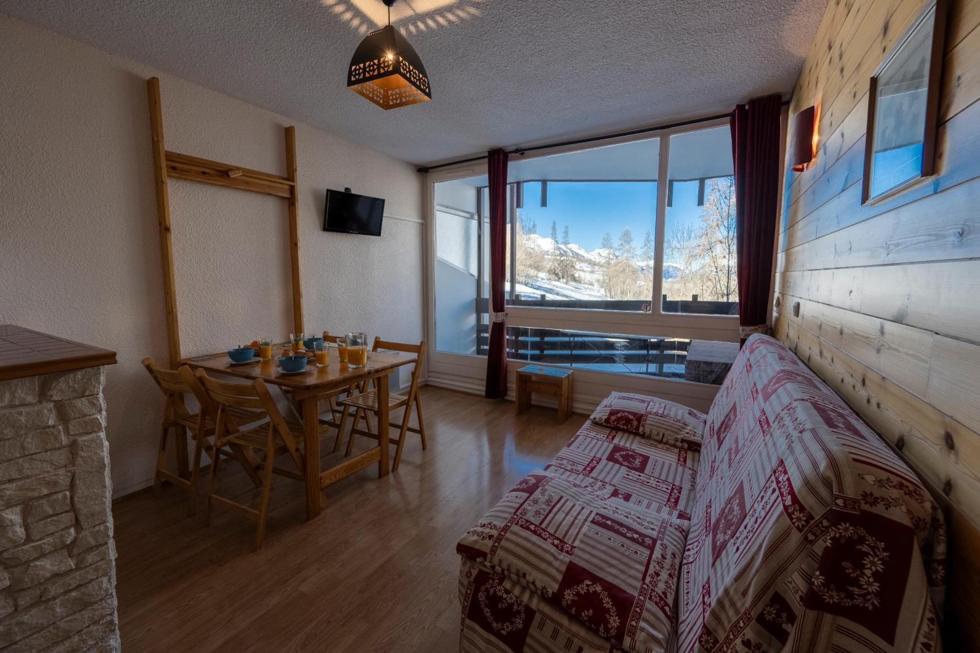 Apartamento Doux Crepuscule - Au Bord Des Pistes - Parking Enchastrayes Exterior foto